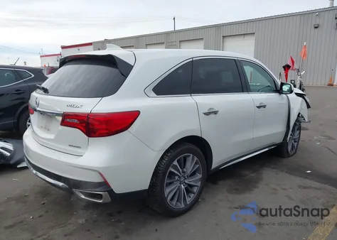 2018 Acura Mdx Technology Package Acurawatch Plus Pkg z USA, uszkodzony, nr VIN 5J8YD4H56JL018793